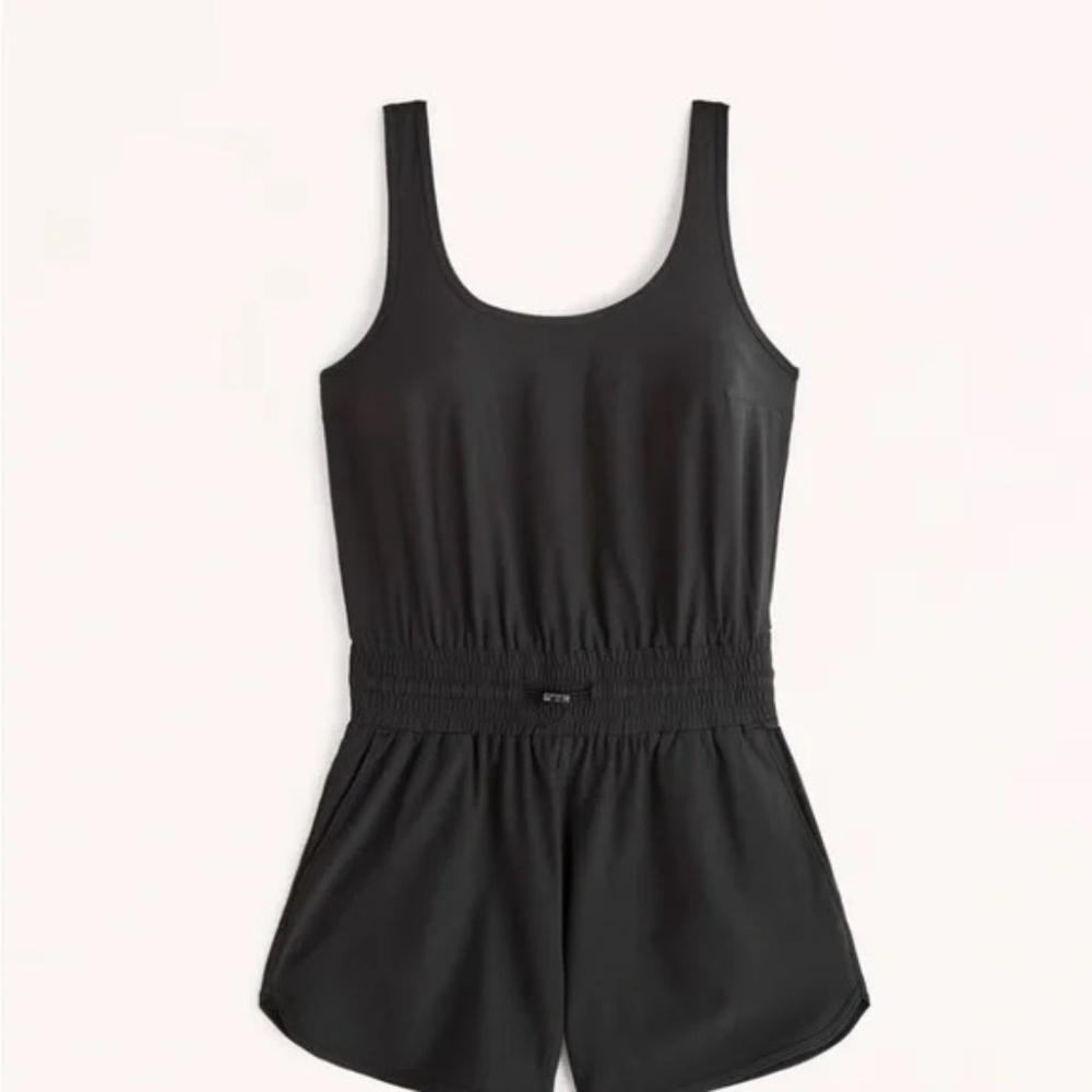 Abercrombie & Fitch Black Romper XL